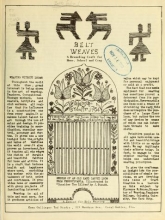 Cover of Belt folio