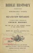 Cover of [Bible history