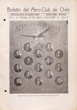 Cover of Boletil® del Aero-Club de Chile