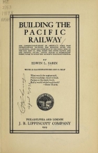 Cover of Building the Pacific Railway