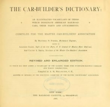 Cover of The car-builder's dictionary