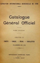 Cover of Catalogue général officiel t. 10