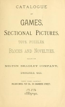 Cover of Catalogue of games, sectional pictures, toys, puzzles, blocks and novelties