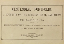 Cover of Centennial portfolio