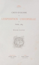 Cover of Chefs-d'oeuvre de l'Exposition universelle de Paris, 1889