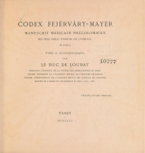 Cover of Codex Fejérváry-Mayer
