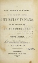 Cover of A collection of hymns