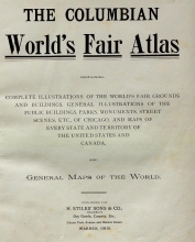 Cover of The Columbian World's Fair atlas