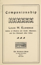 Cover of Companionship