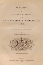 Cover of A concise history of the International Exhibition of l862