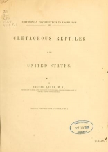 Cover of Cretaceous reptiles of the United States