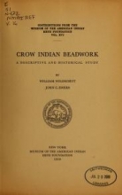 Cover of Crow Indian beadwork