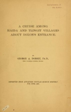 Cover of A cruise among Haida and Tlingit villages about Dixon's Entrance