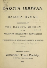 Cover of Dakota odowan