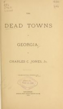 Cover of The dead towns of Georgia