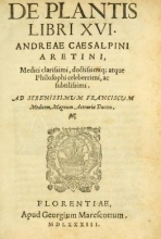 Cover of De plantis libri XVI