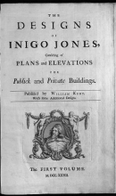 Cover of The designs of Inigo Jones