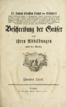 Cover of D. Johann Christian Daniel Schrebers- Beschreibung der Gralser