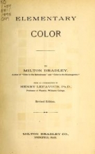 Cover of Elementary color