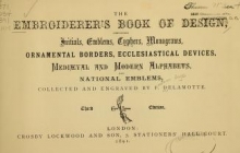 Cover of The embroiderer's book of design