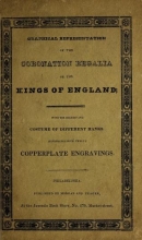 Cover of Graphical representation of the coronation regalia of the kings of England