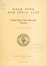 Cover of Hand book and check list of United States state revenue stamps