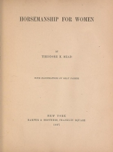 Cover of Horsemanship for women