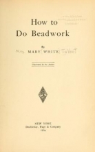 Cover of How to do beadwork