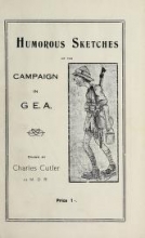 Cover of Humorous sketches of the campaign in G.E.A