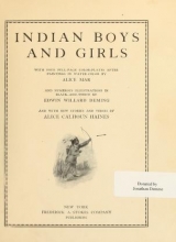 Cover of Indian boys and girls
