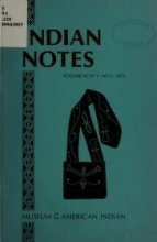 Cover of Indian notes