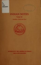 Cover of Indian notes