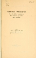Cover of Industrial Philadelphia