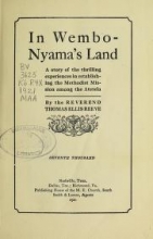 Cover of In Wembo-Nyama's land