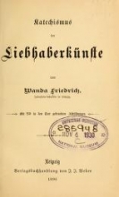 Cover of Katechismus der Liebhaberkünste 