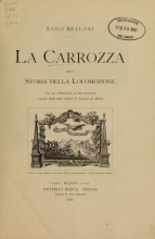 Cover of La carrozza nella storia della locomozione