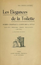 Cover of Les élégances de la toilette