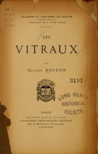 Cover of Les vitraux