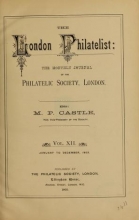 Cover of The London philatelist