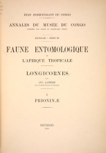 Cover of Longicornes
