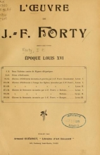 Cover of L'œuvre de J.-F. Forty
