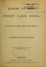 Cover of Madame Goubaud's point lace book