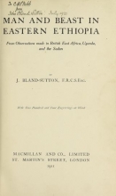 Cover of Man and beast in eastern Ethiopia
