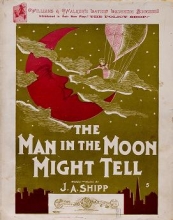 Cover of The man in the moon might tell