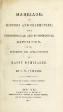 Cover of Marriage