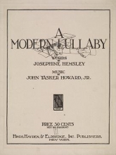 Cover of A modern lullaby