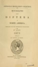 Cover of Monographs of the Diptera of North America