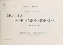 Cover of Motifs for embroideries