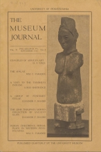 Cover of The Museum journal
