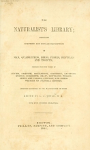 Cover of The naturalist's library